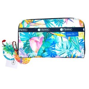 COPY - Lesportsac Classic Lily Wallet Hawaii Exclusive Uluwehi Tropical, Lauren…